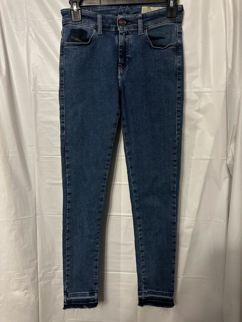 DIESEL SLANDY Ankle. Super Slim skinny Regular Waist W25 L32 Stretch